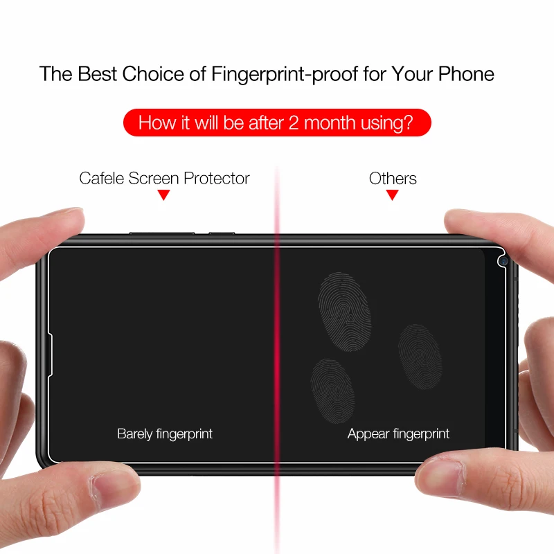 Ультратонкая защитная пленка CAFELE из закаленного стекла для Xiaomi Mi Mix 2 для Xiaomi Mi Mix 2 экрана