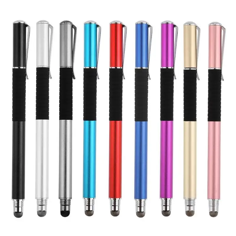 

VODOOL WK120B-J 2 in 1 Capacitive Touch Screen Drawing Stylus Pen with Pen Hat Pen Clip for iPhone Smart Phone Tablet PC Laptop