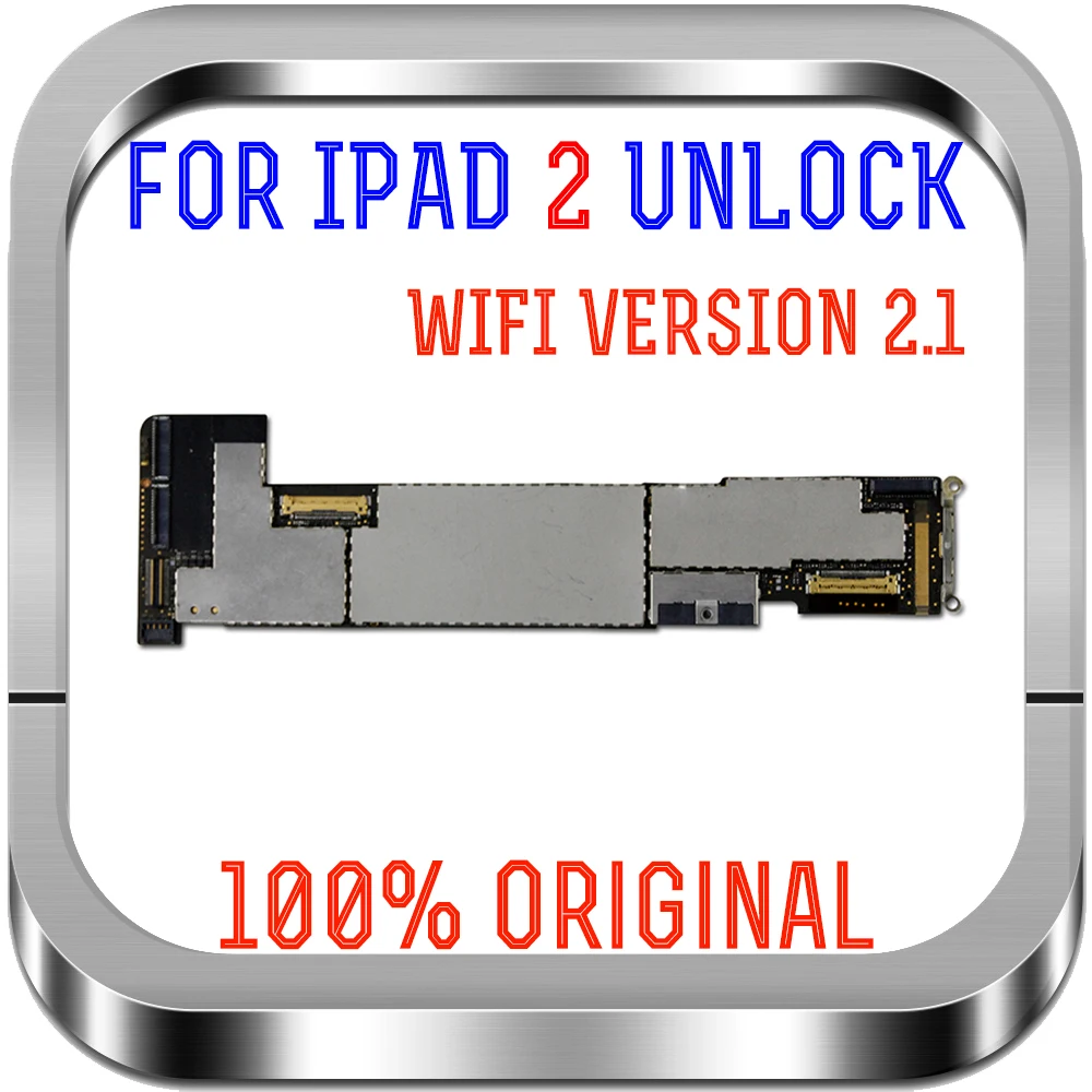 Оригинальная разблокированная версия Wi-Fi + Cellular 2 1/для Ipad материнская плата с