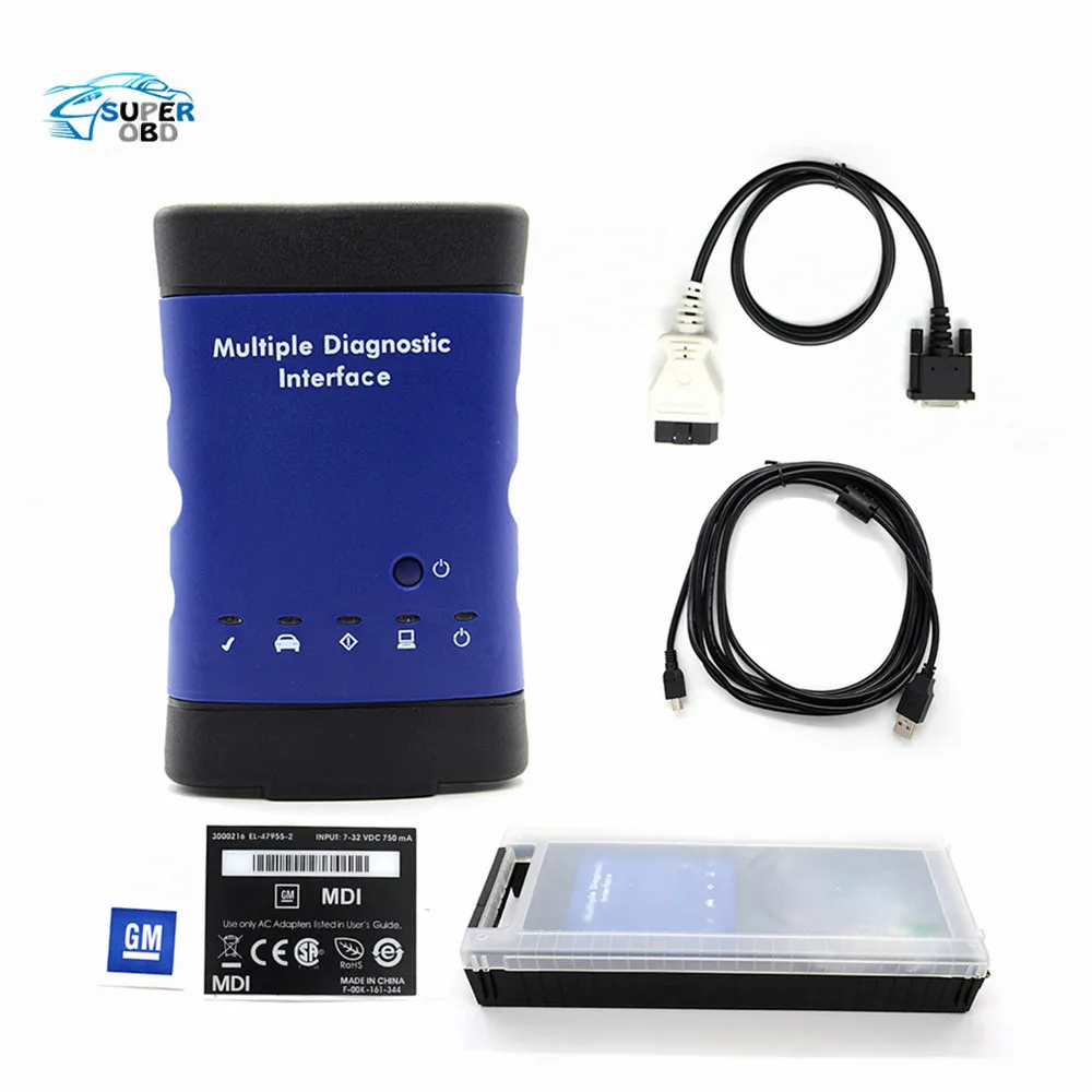 Auto Scanner GM MDI Multiple Diagnostic Interface MDI Diagnostic Tool With Multi-Language Without Software Free Shipping By DHL