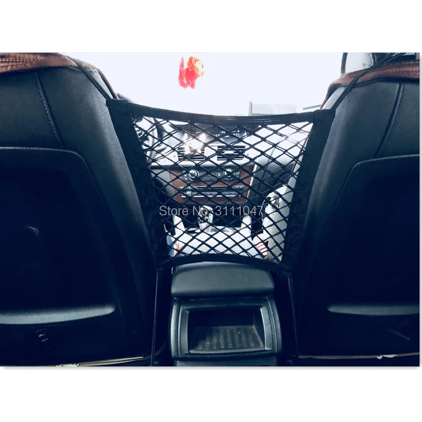 

Car Organizer Seat Back Storage Net Bag Holder Pocket for scirocco bmw x5 e53 citroen c4 saab 9-3 audi a6 bmw f10 ford mondeo