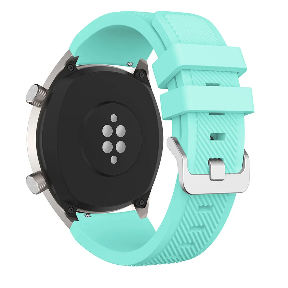 Ремешок группы аксессуары для huawei часы GT Спортивные наручные часы для samsung gear s3 frontier классический smartwatch 22 мм силиконовый
