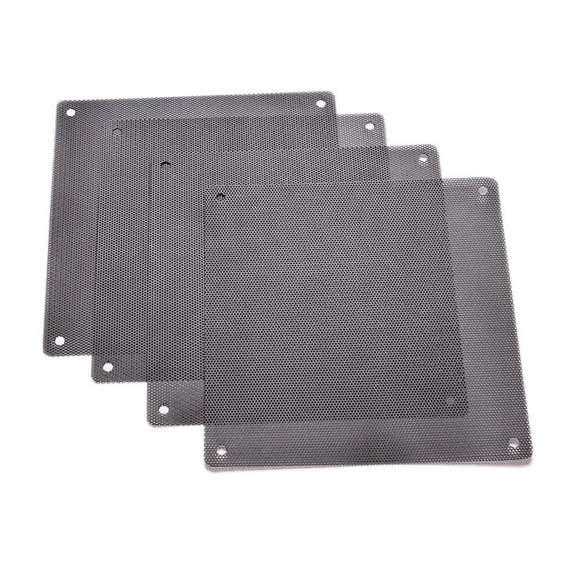 

1PC 120x120mm Computer PC Dustproof Cooler Fan Case Cover Dust Filter Cuttable Mesh Fits Standard 120mm Fans + 4 Screws
