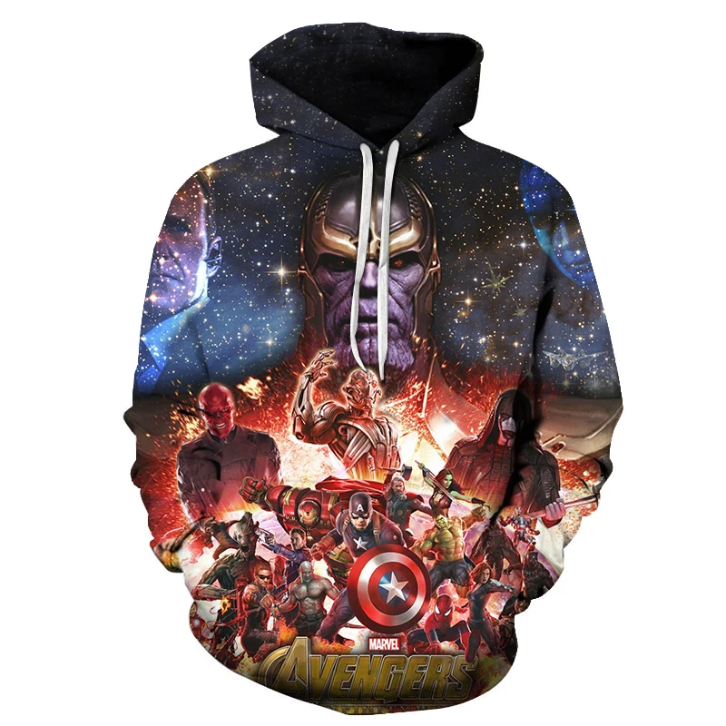 Superhero America Avengers Endgame Cosplay Quantum Realm Costumes Sweatshirt Hoodie Jacket Captain Marvel Tech Hooded Zipper