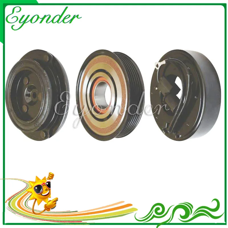 AC A/C Air Conditoning Cooling Compressor Magnetic Clutch Set for Hyundai Tucson IX35 KIA Spotage 2.0 97701-2S500 977012S500 | Автомобили