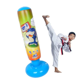 

1.25M Inflatable Bodybuilding Gift Boxing Column Tumbler Sandbag Earthbag Funny Decompress Toy B2Cshop