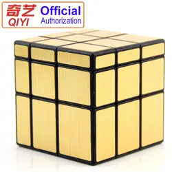 QiYi официального разрешения 3x3x3 зеркало Кубик Рубика для профессионалов Cubo Magico с глянцевым покрытием головоломка магический куб детские