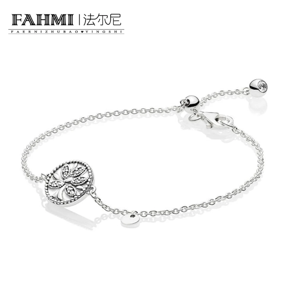 

FAHMI 100% 925 Sterling Silver New 2019 Spring 597776CZ Tree of Life DIY Bracelet Charming Women Free Shipping Factory Wholesale