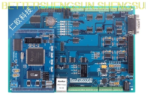 

DSP development board, TMS320F28335 development board, industrial quality, external expansion Ethernet port