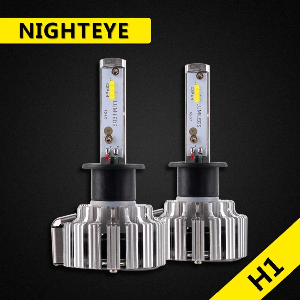 

NIGHTEYE H1 LED Headlight Conversion Kit 70W 9000LM Fog Light Bulbs Lamps 6000K Led LED Headlamp Bulb Led Car Headlights