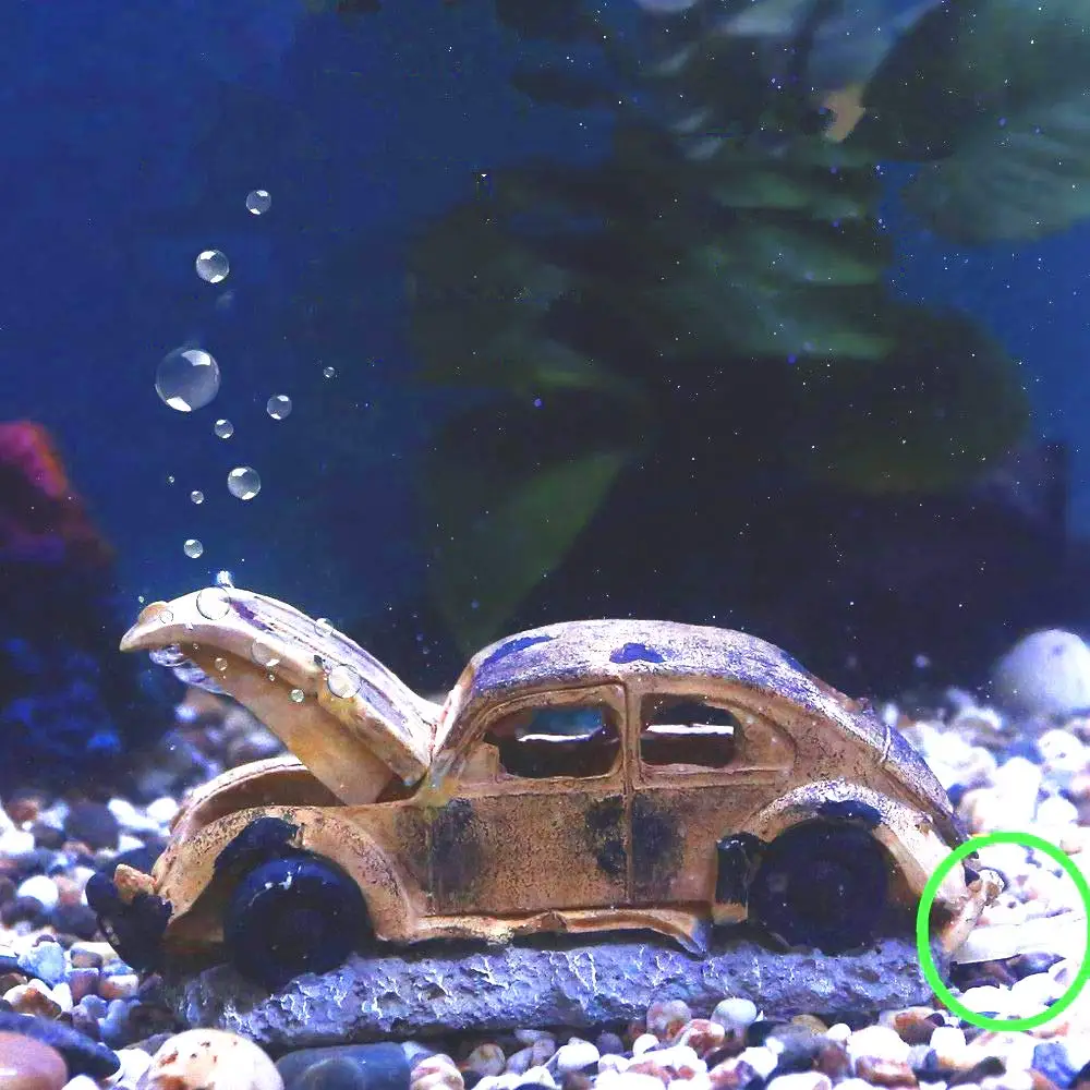 Новинка! Кислородный насос воздушный пузырьковый камень воздушный насос Смола аквариумный орнамент ретро дизайн автомобиля игрушка для аквариума украшение аквариума