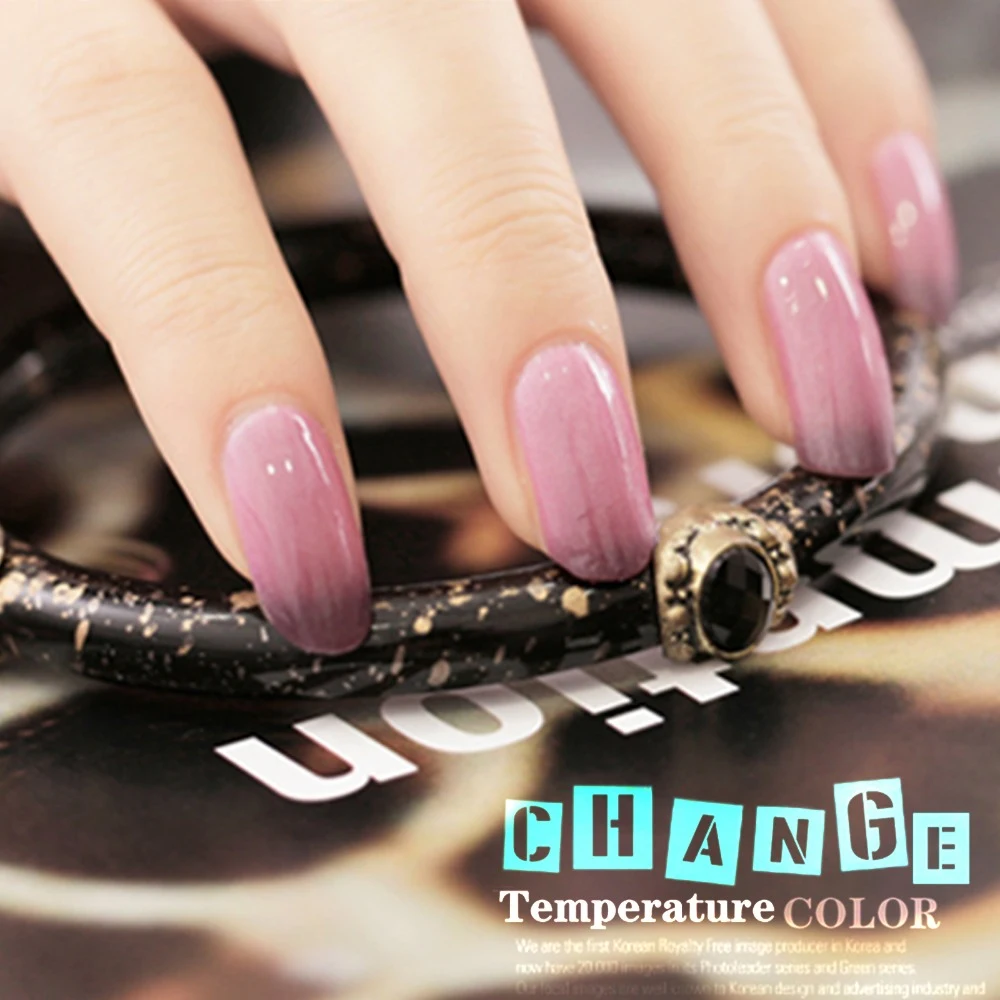 Vishine7ml Perfect Chameleon Nail Gel Polish Temperature Thermal Vishine7ml Perfect Chameleon Nail Gel Polish Temperature Thermal Color Change Easy Soak Off Long Lasting Polis Art In From Beauty