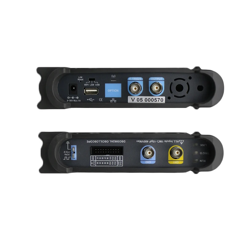 Hantek DSO3062AL цифровой портативный 2 канала 60 МГц 200MSa/s частота дискретизации DSO3062AL Виртуальный осциллограф