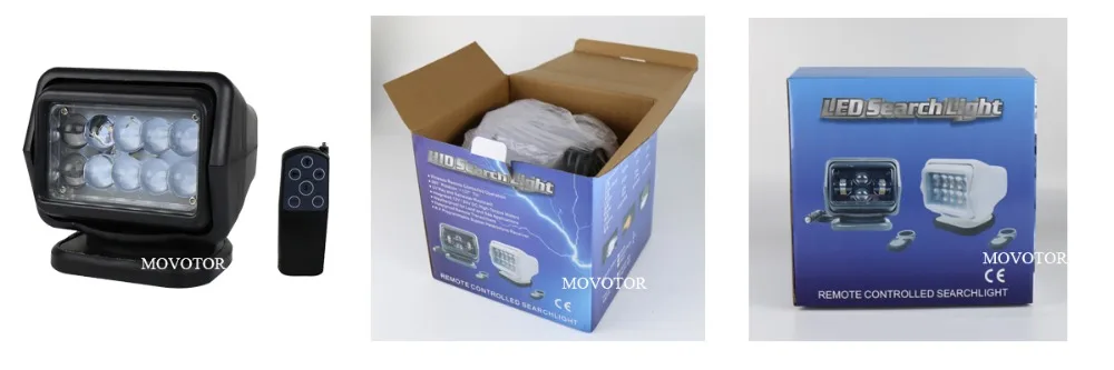 50w led searchlight package