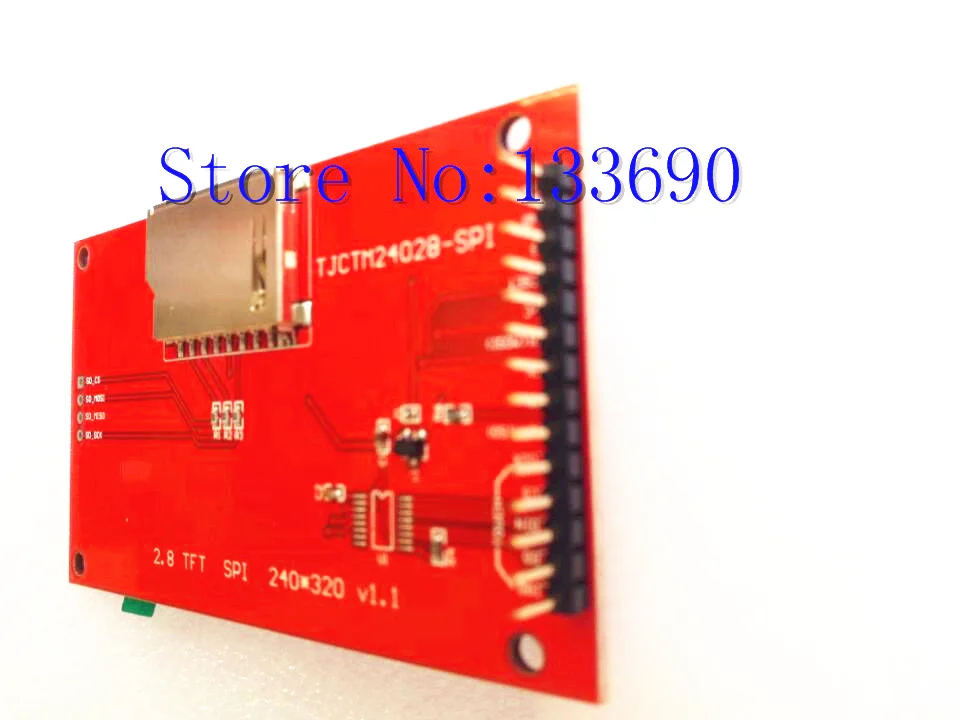 2 5 дюймовый TFT ЖК модуль ILI9341 Драйвер с сенсорным ic XPT2046 8 (RGB)* 240 Φ (9 IO) для uno r3 mega