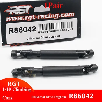 

1Pair RGT R86042 Universal Drive Dog Bone Middle Transmission Shaft for RC Model Cars 1/10 Wrangler Climbing