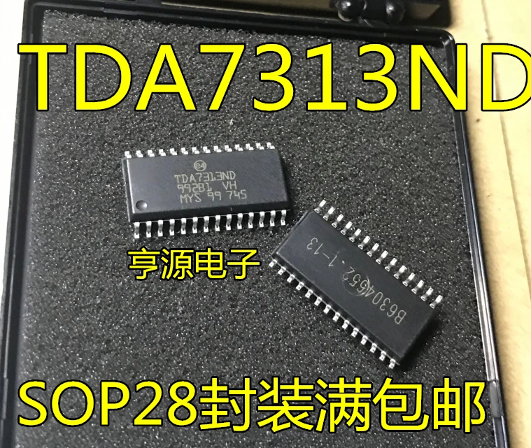 

2pcs/lot TDA7313ND TDA7313 TDA7313N SOP-28 In Stock