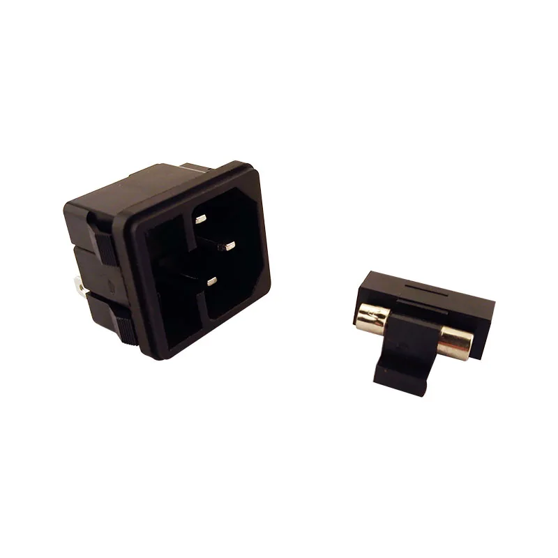 Power Socket 15a 250v Ac 3 Terminal Power Socket With Fuse Holder