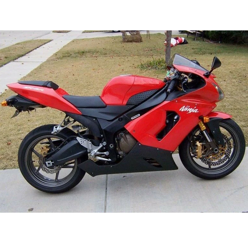 Мотоцикл Kawasaki Ninja красный