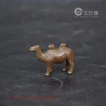 

Pocket (tea pet. camel) small ornaments antique bronze carvings
