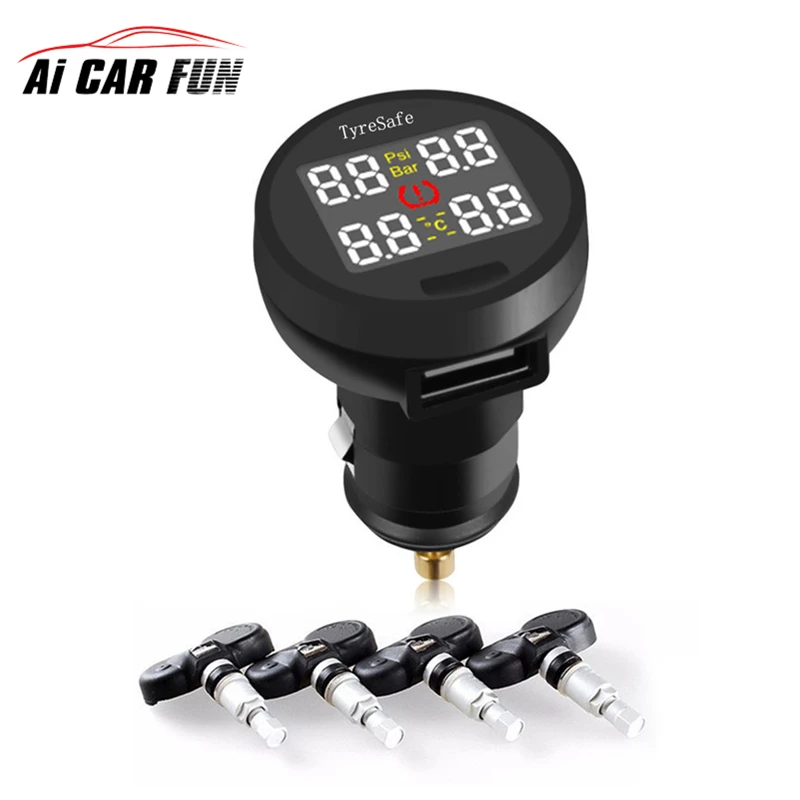 

2017 TPMS The New TP200 Car Tire Pressure Monitoring System Car Tire Diagnostic-tool support Bar and PSI Hot sale