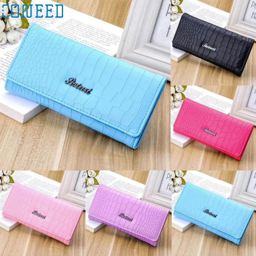 

Charming Nice CONEED Women Stone Pattern Coin Purse Long Wallet Card Holders Handbag Best Gift Wholesale Y25
