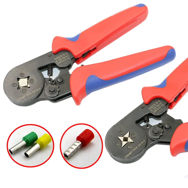 

HSC8 6-4MINI-TYPE SELF-ADJUSTABLE CRIMPING PLIER 0.25-6mm terminals crimping tools multi tool tools