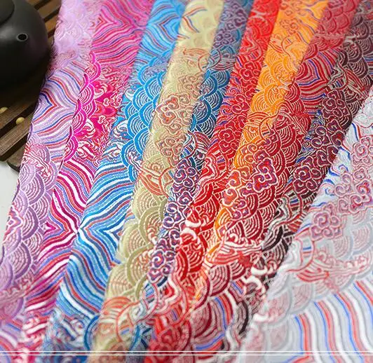 75cm*50cm Jacquard fabrics for clothing ethnic costume dress costume