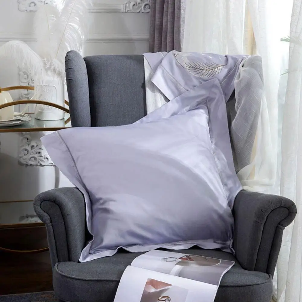 Fresh Purple Feathers Bedding Set Embroidery Egyptian Cotton Bedlinens Queen King Size Duvet Cover Set Cushion Covers