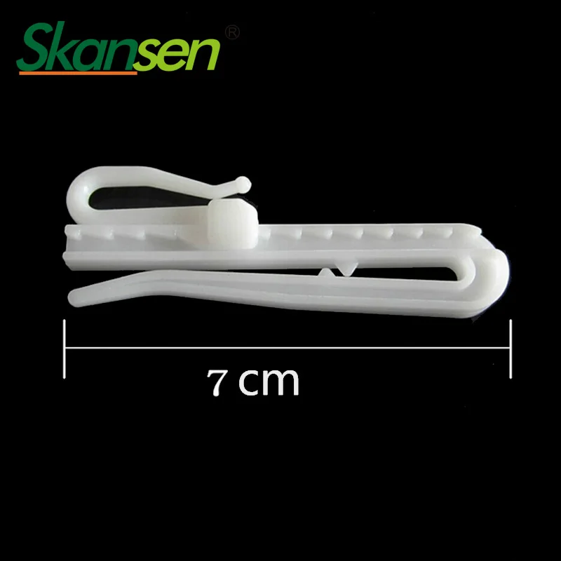 Skansen Fitted Pleated Sheer Curtains Accessories White adjustable