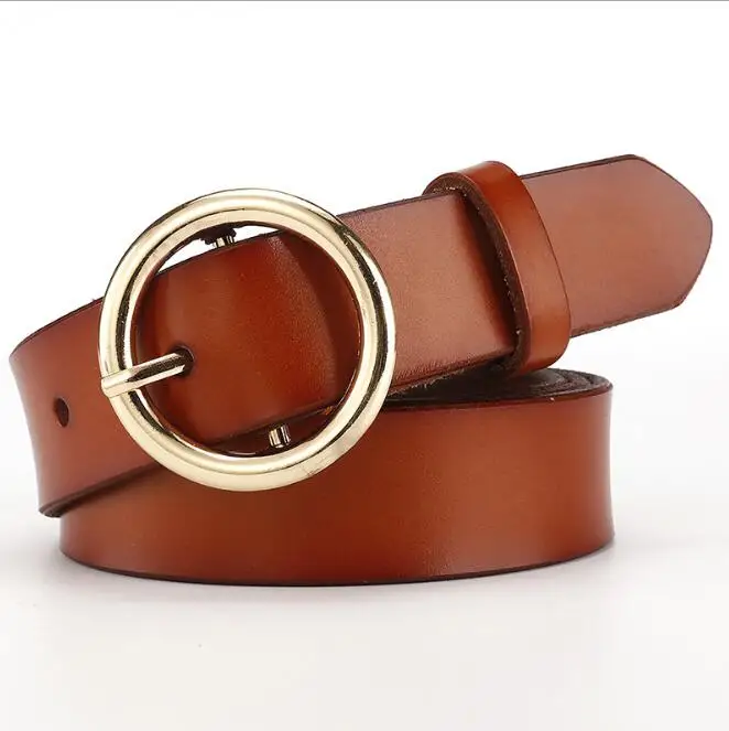 

Designer Belts women High Quality Male men Genuine Real Leather retro Buckle Strap for Jeans mens Accessory