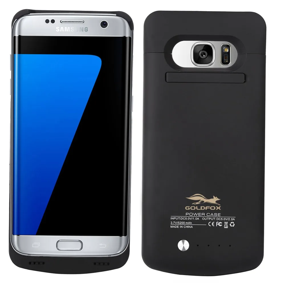 

Portable External Power Case Phone Power Case For Samsung Galaxy S7 edge Battery Charger s7 edge Backup Charger Cases 5200Mah