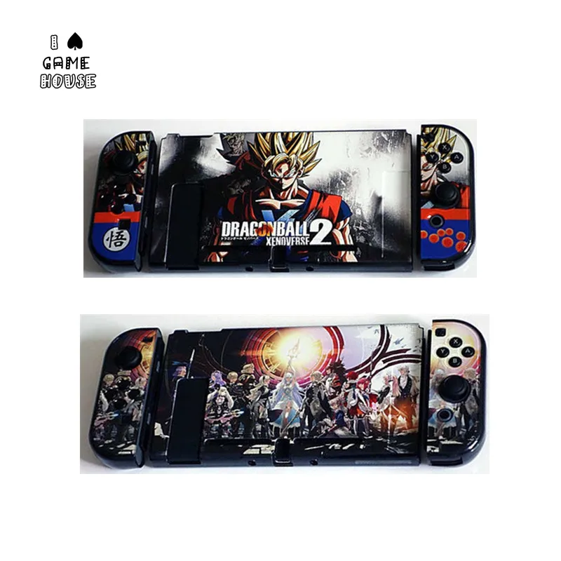 Чехол для Nintendo Switch FoPcc с красочным рисунком защитный чехол твердым кристаллом
