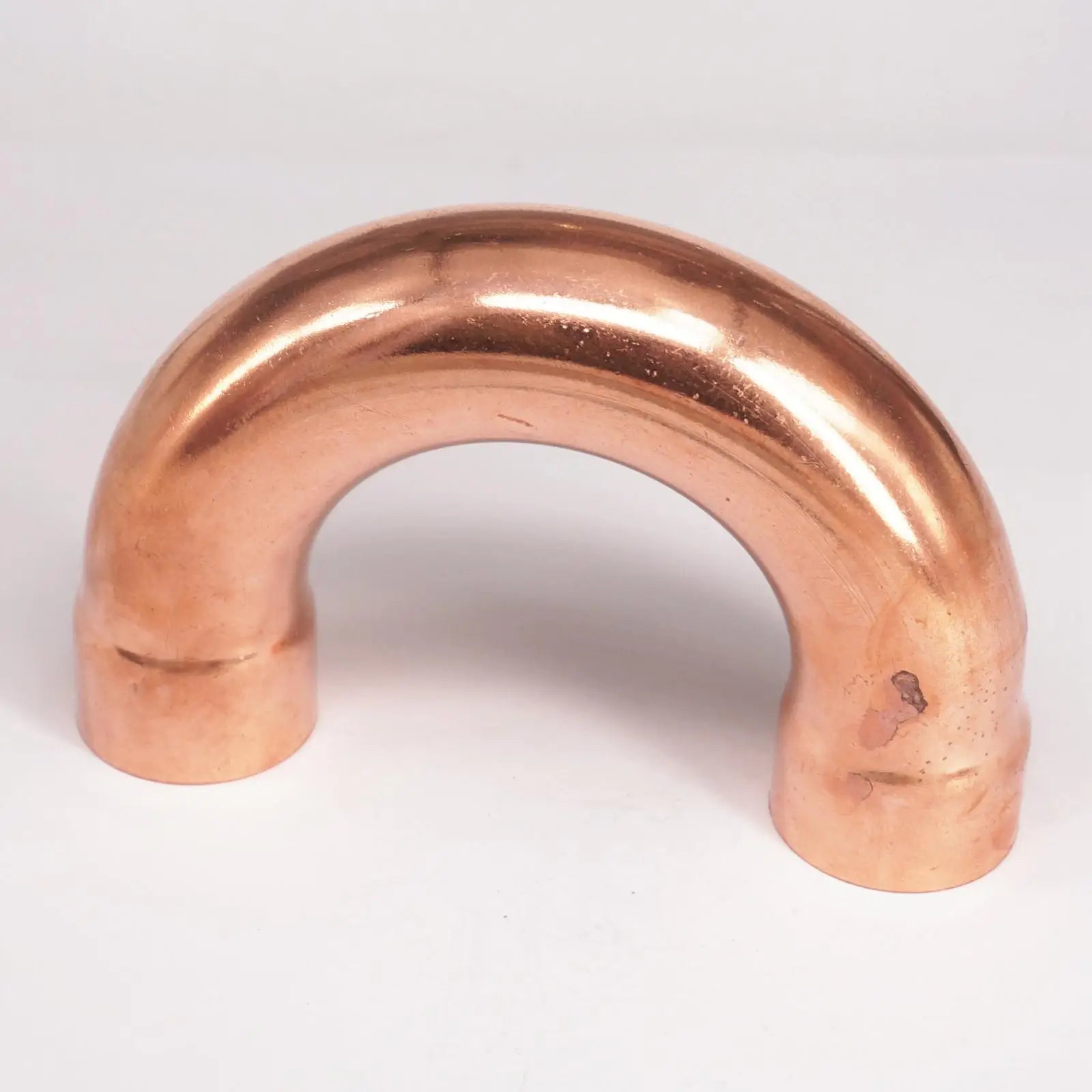 16x0.8x48mm 180 Degree Return Bend Copper End Feed Pipe Fitting gas water oil 