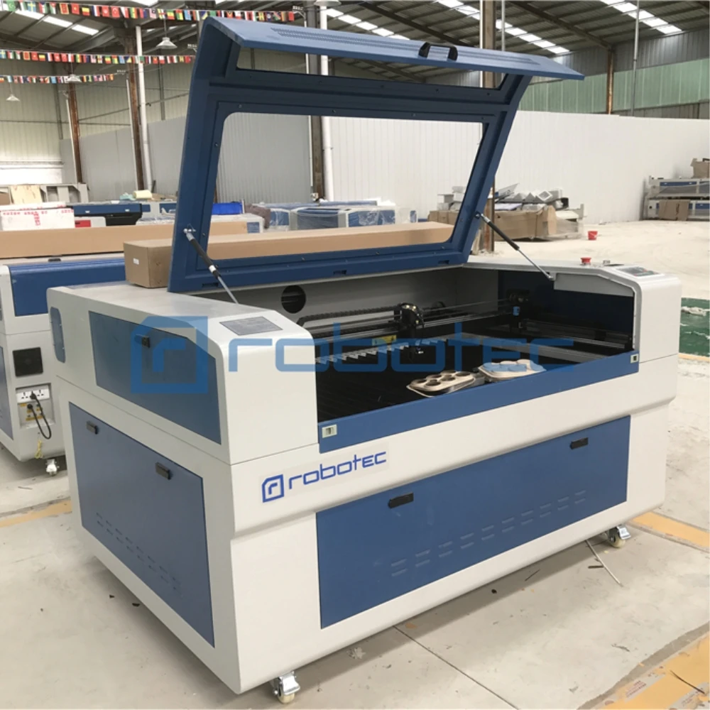

China wood crafts co2 laser engraving machine with rotary/3D laser engraver with ruida controller 80w laser machine