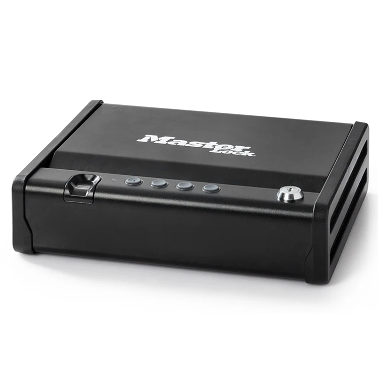 Master Lock Fingerprint Safes Electronic Compact Drawer Safe Box with Electronic Lock Solid Steel Waterproof Secret Box Gun Safe (6)