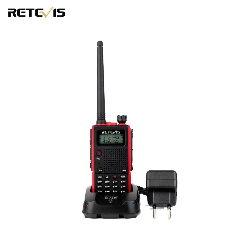 

Durable Walkie Talkie Retevis RT5 Dual Band VHF/UHF Handsfree Mobile Amateur Radio Portable Ham Two Way Radio Transceiver