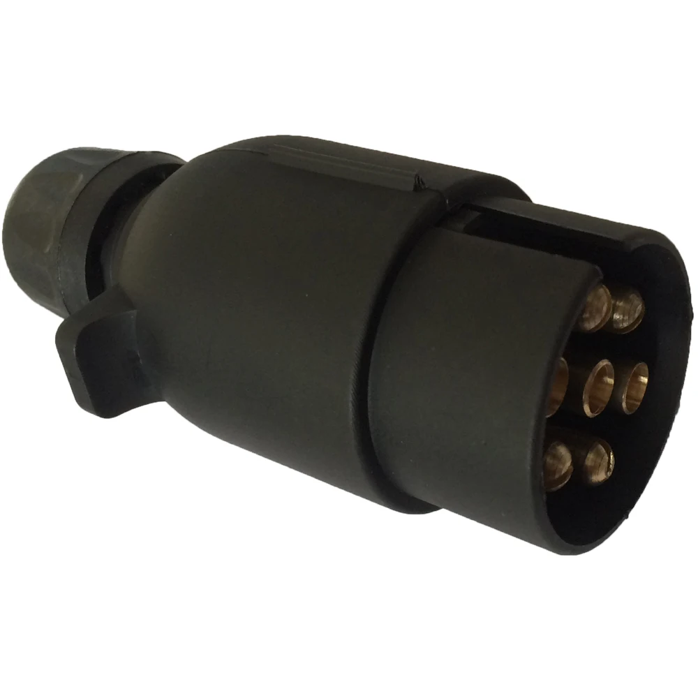 12N 7 Pin Trailer Plug Replacement Plastic Trailer Caravan Truck Towing