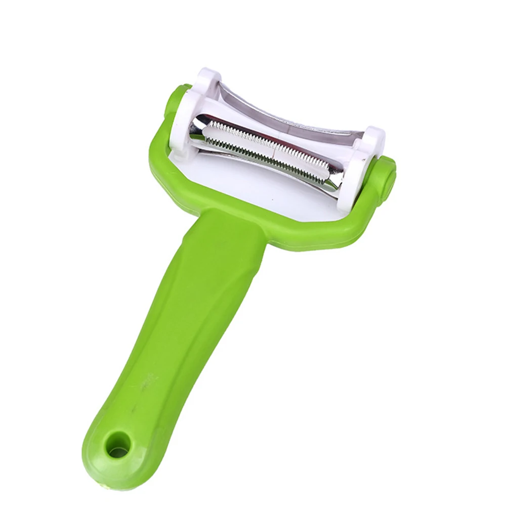 

3 IN 1 Click N Peel New Kitchen Gadget Peeler Multi-function Planer Potato Cucumber Shredded Multi-head Switchable Kitchen Gadge