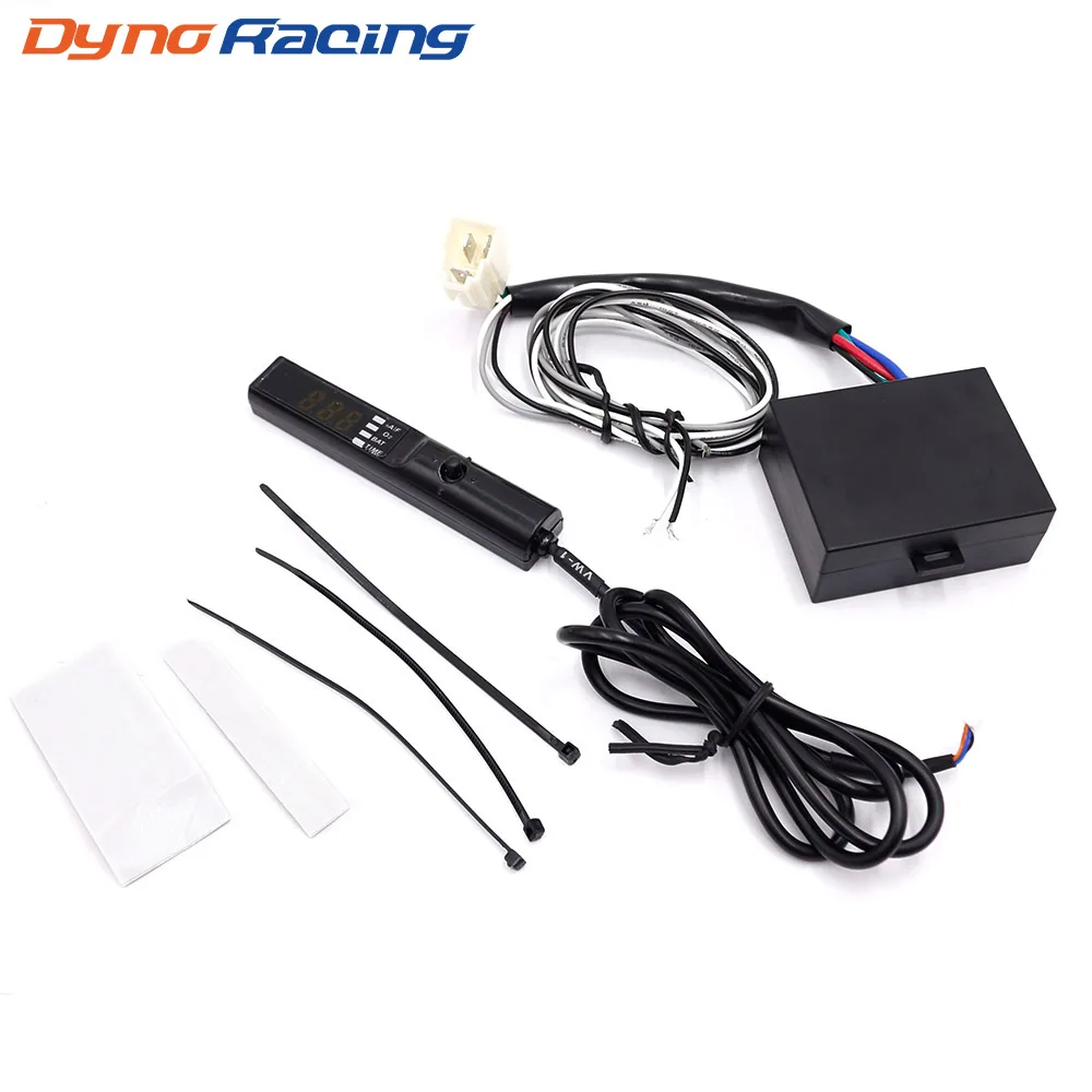 Temporizador turbo universal para carro, temporizador turbo, cor preta