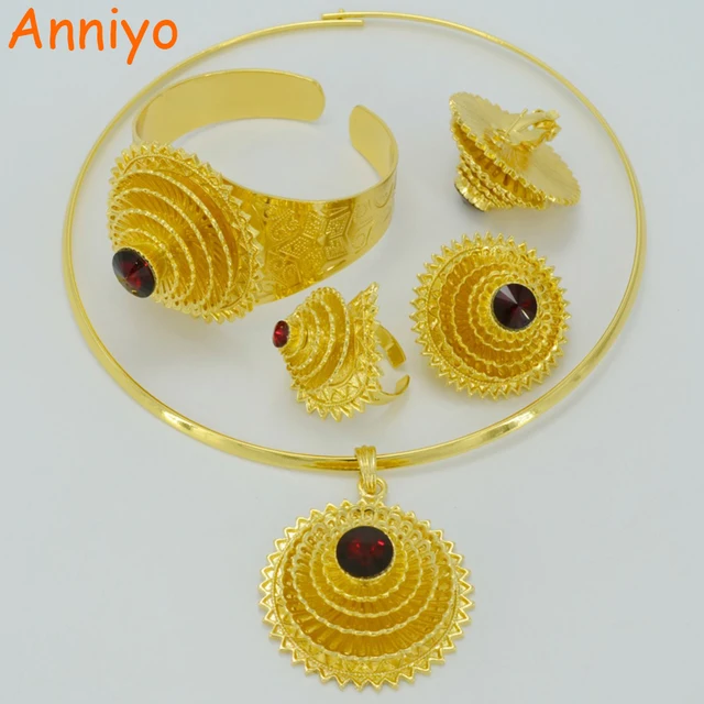 Buy Anniyo Ethiopia Jewelry sets,Ethiopian Wedding Gifts,Habesha National