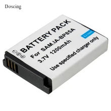 1200mAh IA-BP85A BP85A BP-85A BP 85A Rechargeable Camera Battery For Samsung ST200 ST200F PL210 WB210 SH100 with tracking Number