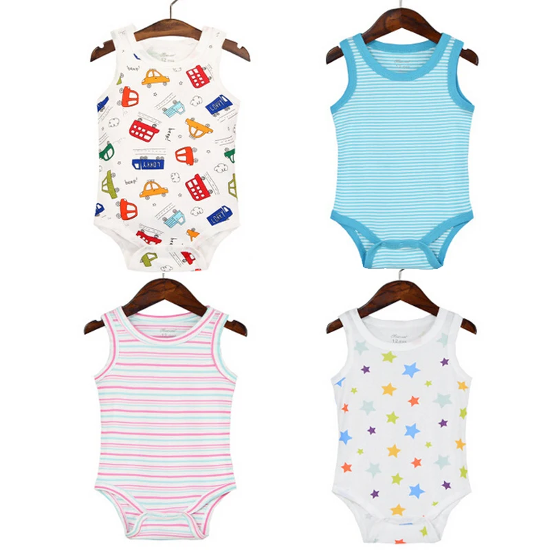 

y452 Free Shipping Baby One-Piece Cotton Triangle Vest Baby Clothing Summer Loew Cotton Vest Baby Newborn children's clothing