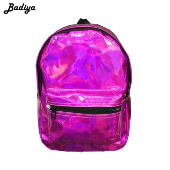 

Teenager Fashion Backpack Reflector Radium Large Capacity Backpack Travel Shoulder Bag Waterproof Casual Backpack For Girl