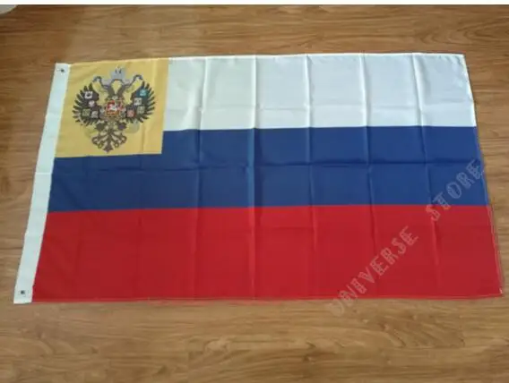 90x150 см 19 век флаг Российской империи, декоративные баннеры в честь 100D