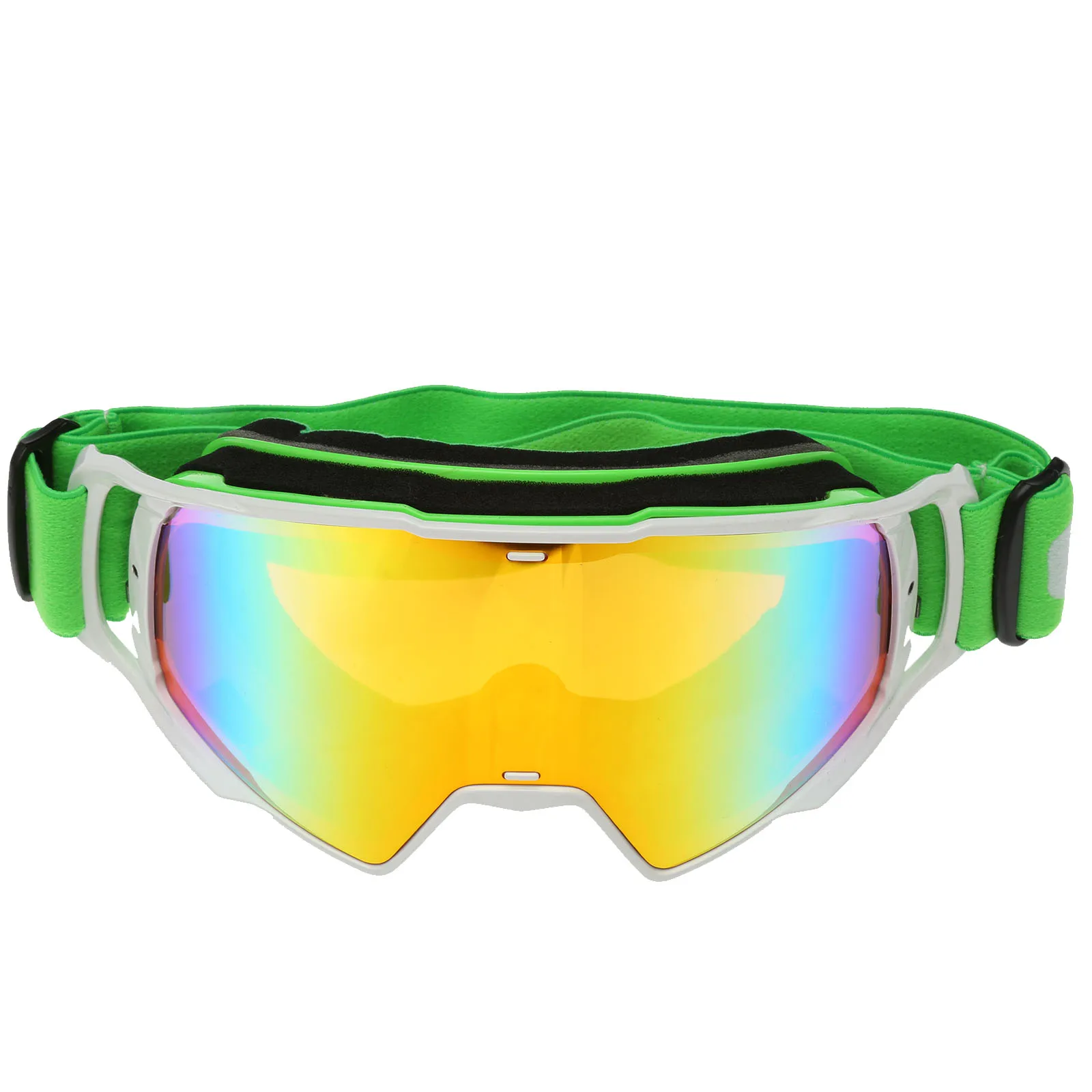 Green Motorcycle Goggles Glasses Motocross Googles Skiing Snowboard