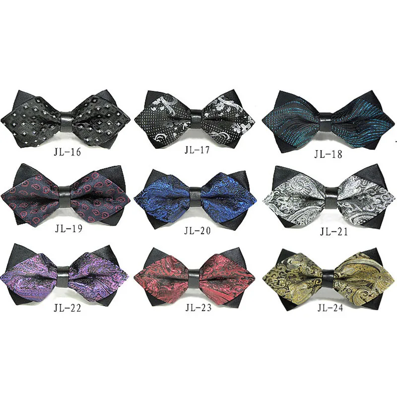 

Hot Luxury Boutique Bow Ties for Men Women White Shirt Butterfly Black Red Bow Tie Men Wedding Necktie Blue Bowtie Gravata