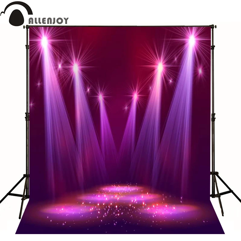 Allenjoy photographic background Stage spotlight shines fashion photo