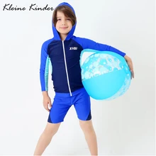 От 2 до 16 лет Одежда для купания для мальчиков-подростков; одежда для купания с длинными рукавами для маленьких мальчиков; детский купальный костюм; пляжный костюм