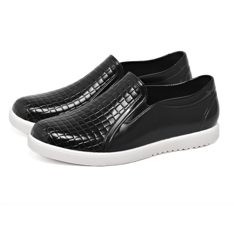 New 2017 Women Fashion PVC Rain Shoes Slip-on Lazy Flats Shoes Waterproof Crocodile Pattern Water Shoes Woman Wellies #RS12 New 2017 Women Fashion PVC Rain Shoes Slip-on Lazy Flats Shoes Waterproof Crocodile Pattern Water Shoes Woman Wellies #RS12